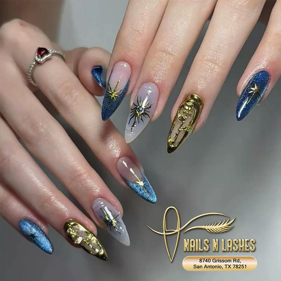 Nail design by Nails N Lashes | Premier nail salon in San Antonio, TX 78251